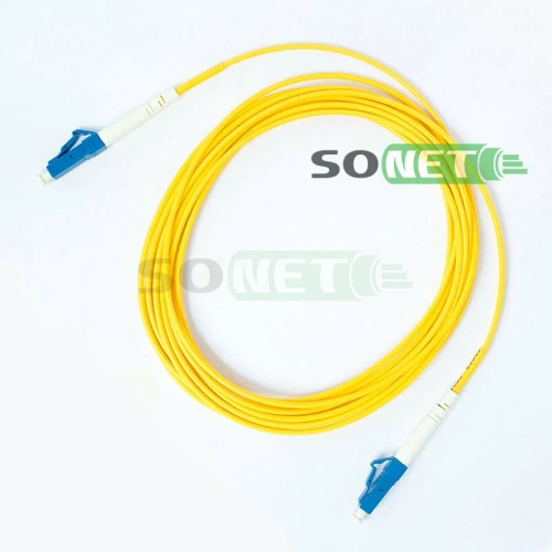 Шнур оптический соединительный LC-LC/UPC 9/125, simplex, 2м
