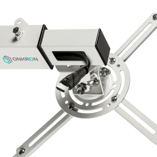 Кронштейн для проектора Onkron K2D <настенный/поворотно-выдвижной и наклонный/до 10кг/белый>