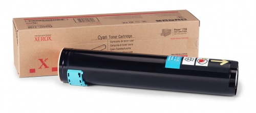 Тонер-картридж Xerox 106R00653 для Ph 7750, cyan, рес. 22000 стр. <оригинал>