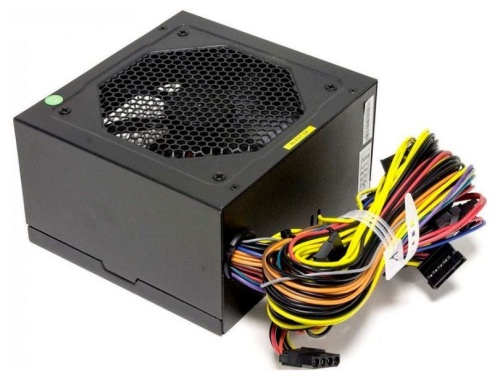 Блок питания ATX 600W Q-DION QD-600PNR 80+ (APFC/2xMolex/5xSATA/(6+2)pin/fan 120mm/w/o cable) OEM