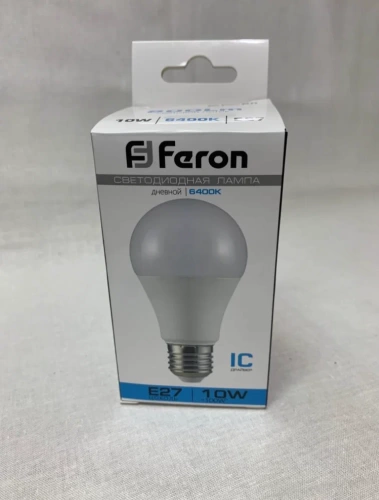 Светодиодная лампа FERON LB-92 <10W/230V/E27/4000K/A60>