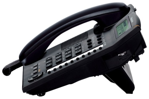 Телефон Panasonic KX-TS2388RUB (чёрный) <ускоренный набор/блокировка>