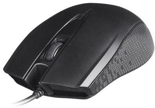 Мышь A4 OP-760 <оптическая/1000dpi/2 кнопки/чёрная/USB>