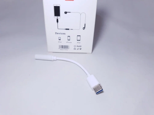 Переходник USB Type-C/Jack3.5F Cablexpert CCA-UC3.5F-01-W