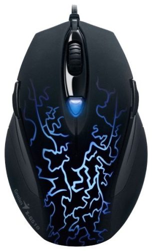 Мышь Genius X-G510 <оптическая/2000dpi/6кн/черный/LED/USB>