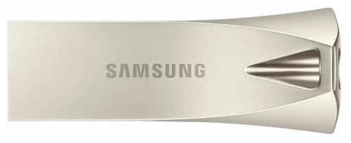 Флеш диск USB3.1 64GB Samsung BAR Plus (R200/W30/серебристый/металл) (MUF-64BE3/APC)