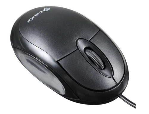 Мышь Oklick 105S <оптическая/800dpi/3кнопки/черный/USB>