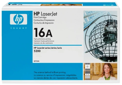 Тонер-картридж HP Q7516A к LJ 5200/5200TN/DTN, рес. 12000 стр. (Совм) PrintMax