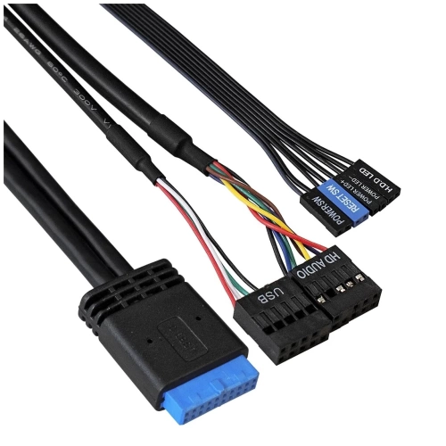 Корпус mATX Exegate BAA-108 (Black/400W/2xUSB2.0/2xminiJack/24+4 pin/EX283125RUS)