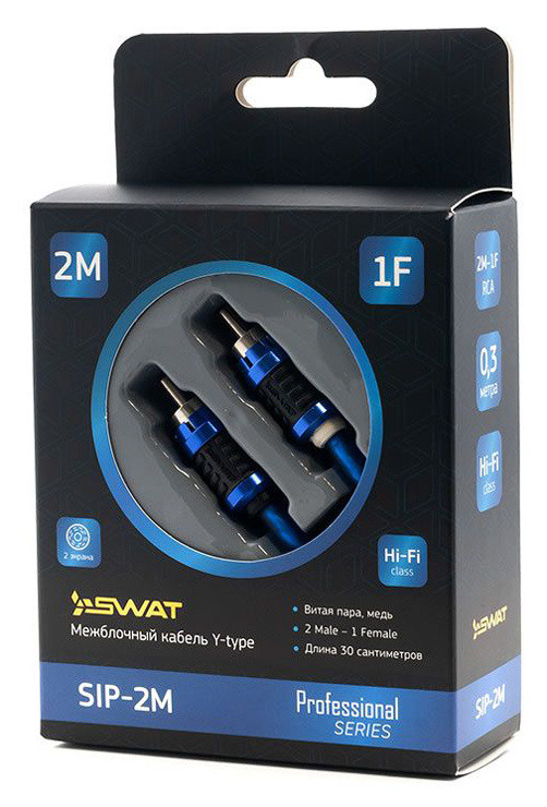 Кабель Swat SIP-2M 0.3м Y-коннектор, 2M-1F (упак.:1шт) (плохая упаковка) Кабель Swat SIP-2M 0.3м Y-коннектор, 2M-1F (упак.:1шт) (плохая упаковка)